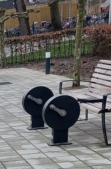 Gym Wheel for bench